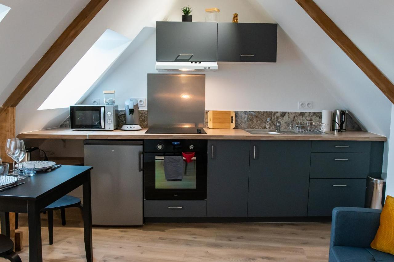 Confortable T1Bis Renove, Au Coeur D'Un Bourg Calme La Chapelle-Neuve  Zewnętrze zdjęcie